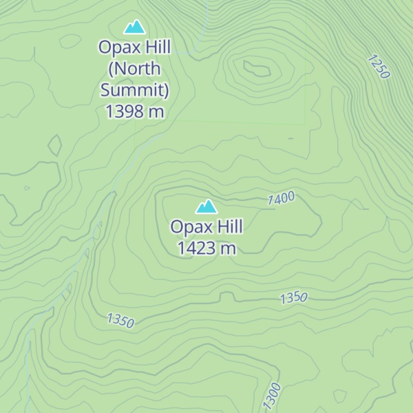 Map of Opax Hill
