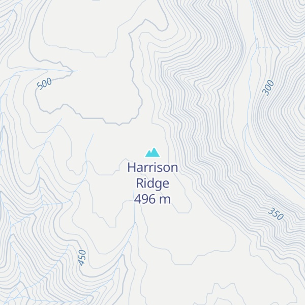 Map of Harrison Ridge