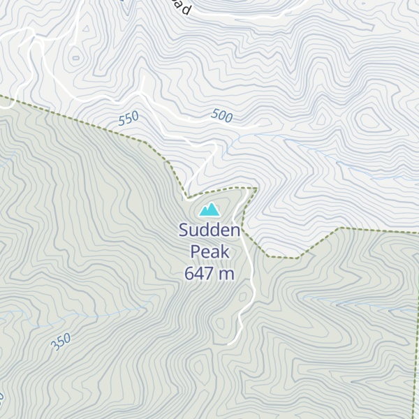 Map of Sudden Peak
