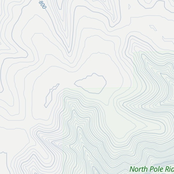 Map of North Pole Ridge