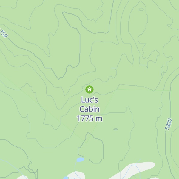 Map of Luc's Cabin