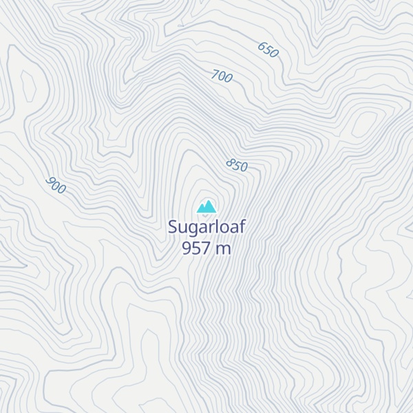 Map of Sugarloaf