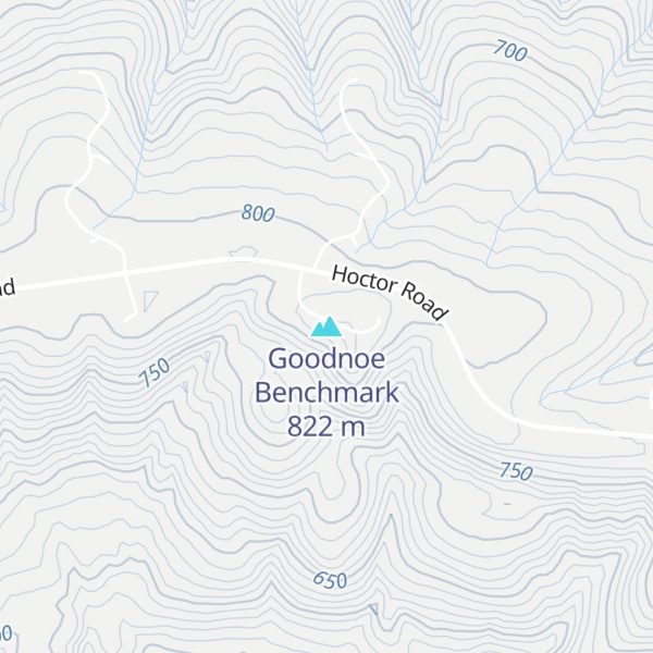 Map of Goodnoe Benchmark