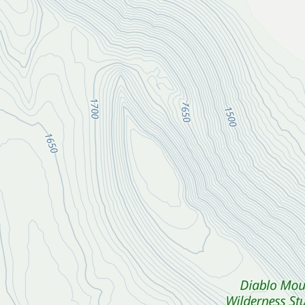 Map of Diablo Rim