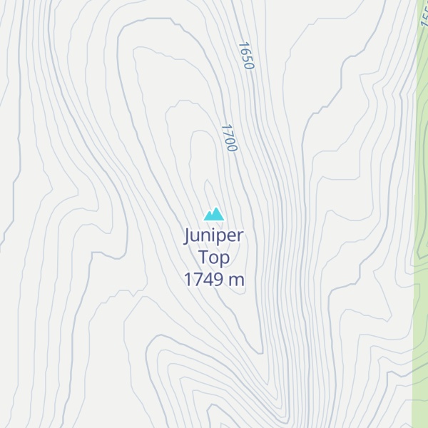 Map of Juniper Top