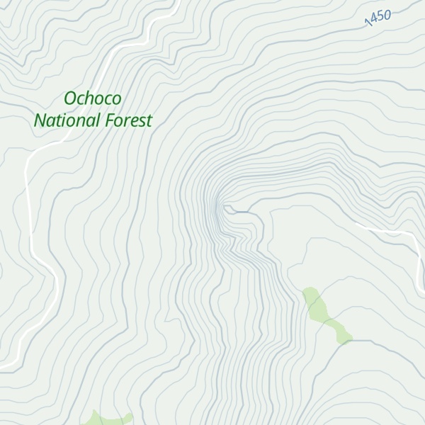 Map of Dick Bluff