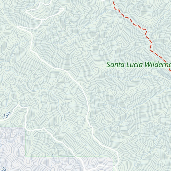 Map of Gay Mountain