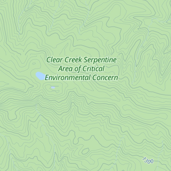 Map of Joaquin Ridge