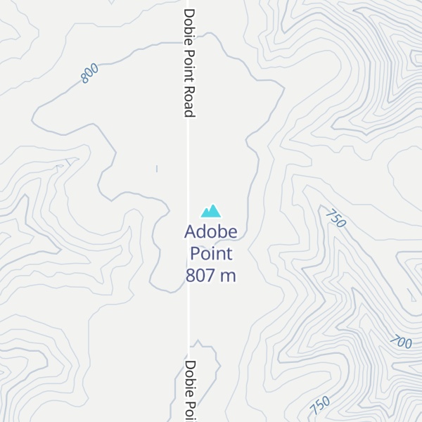 Map of Adobe Point