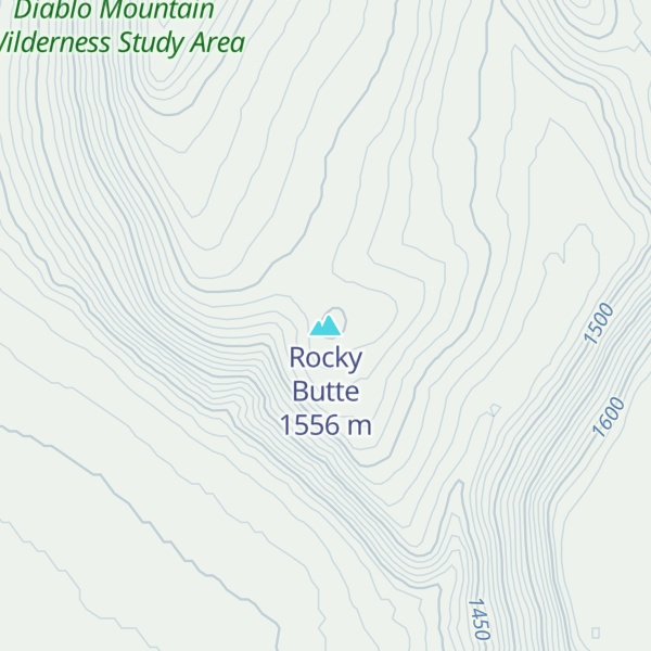 Map of Rocky Butte