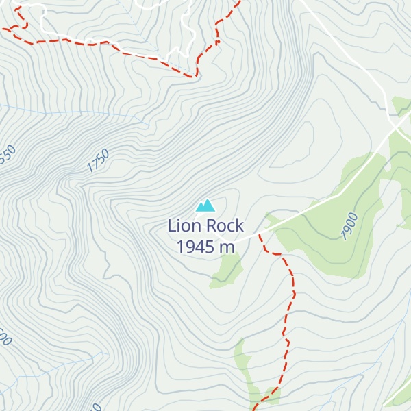 Map of Lion Rock