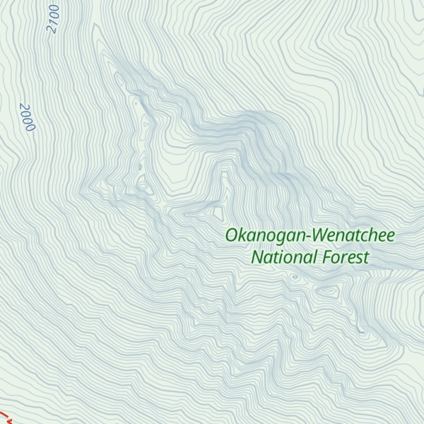 Map of Devils Peak