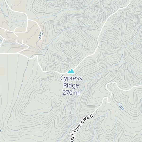 Map of Cypress Ridge