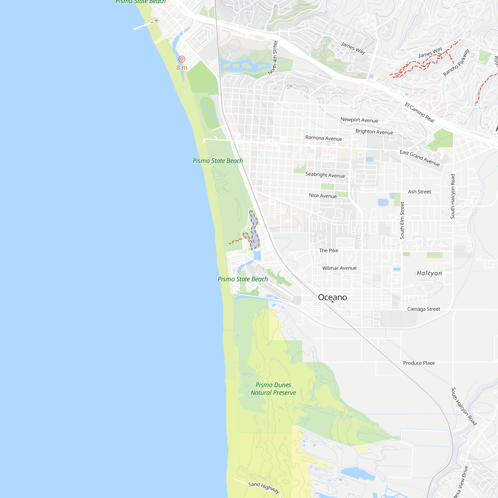 Visitor Center map