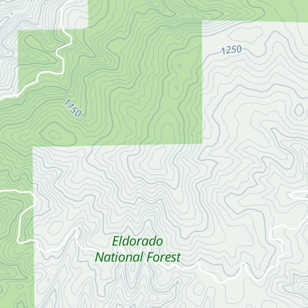 Map of Big Mountain