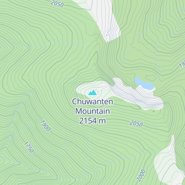 Map of Chuwanten Mountain