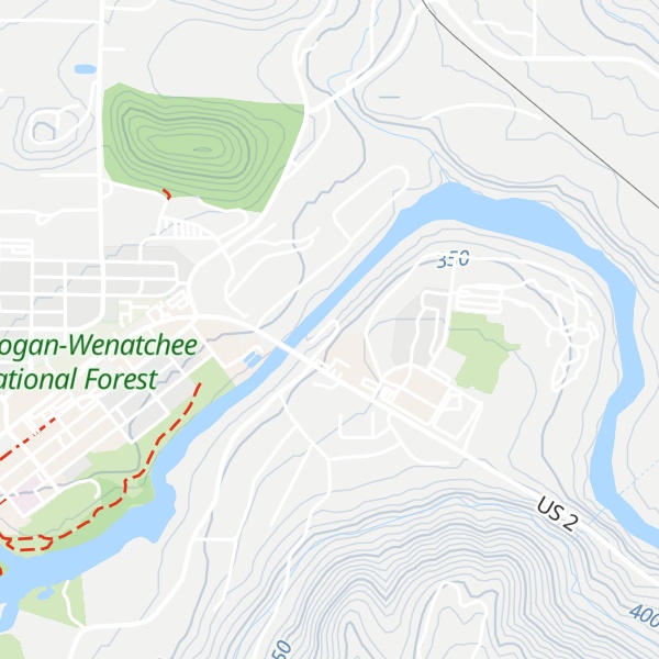 Map of Loge Riverside Cabins
