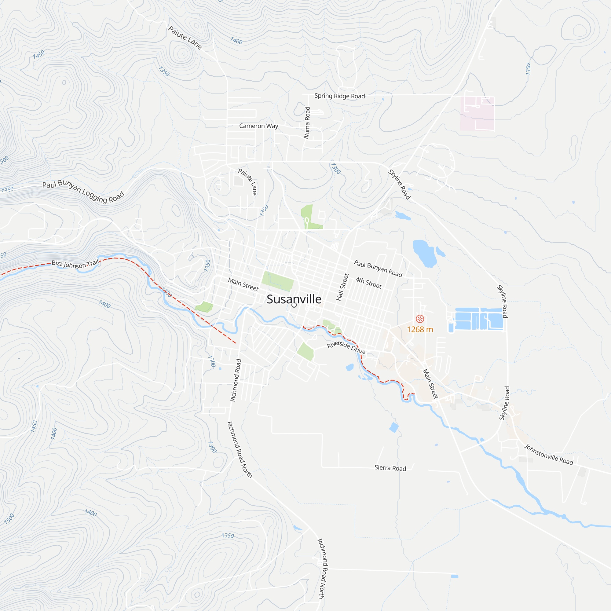 Lassen County Chamber of Commerce map
