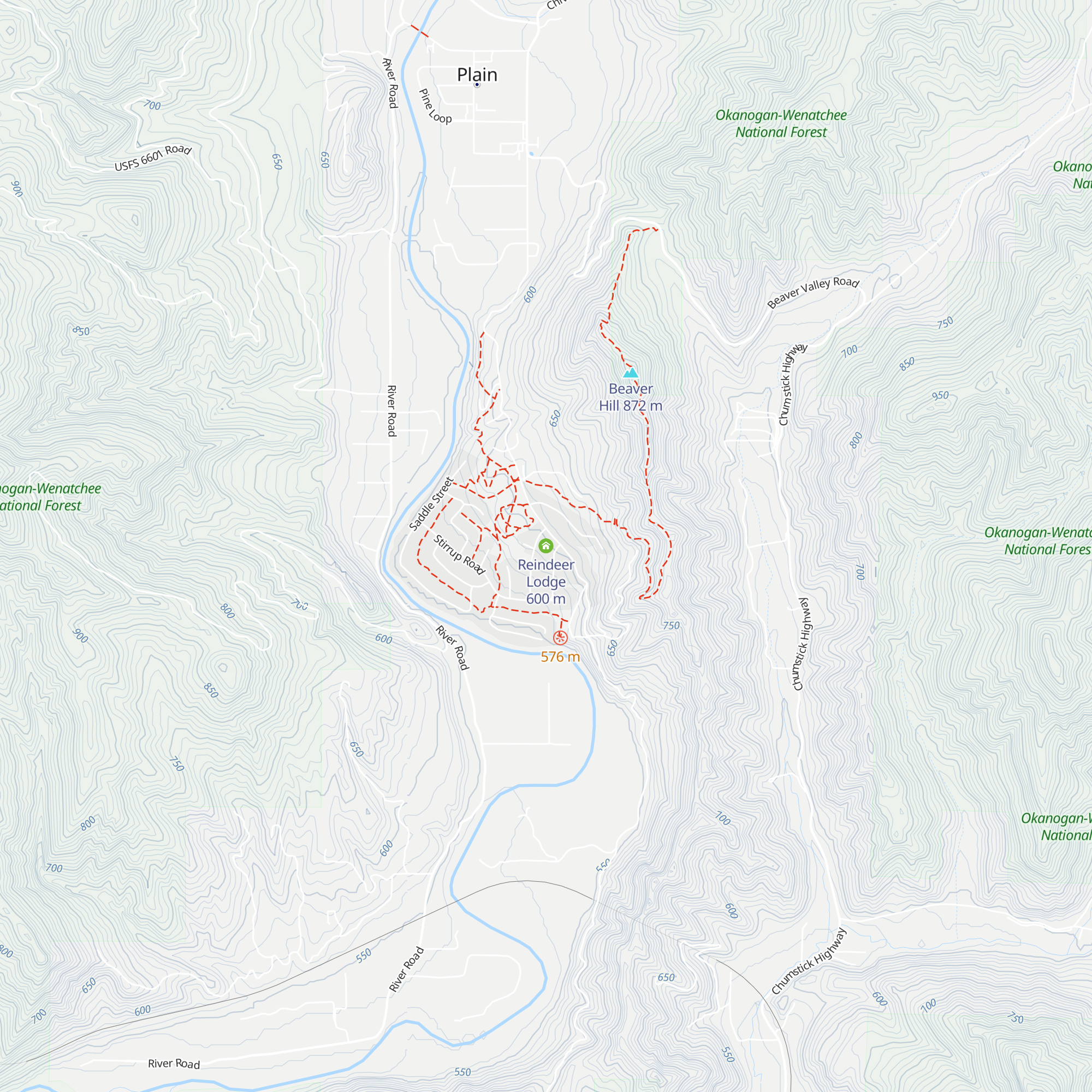Reindeer Lodge map