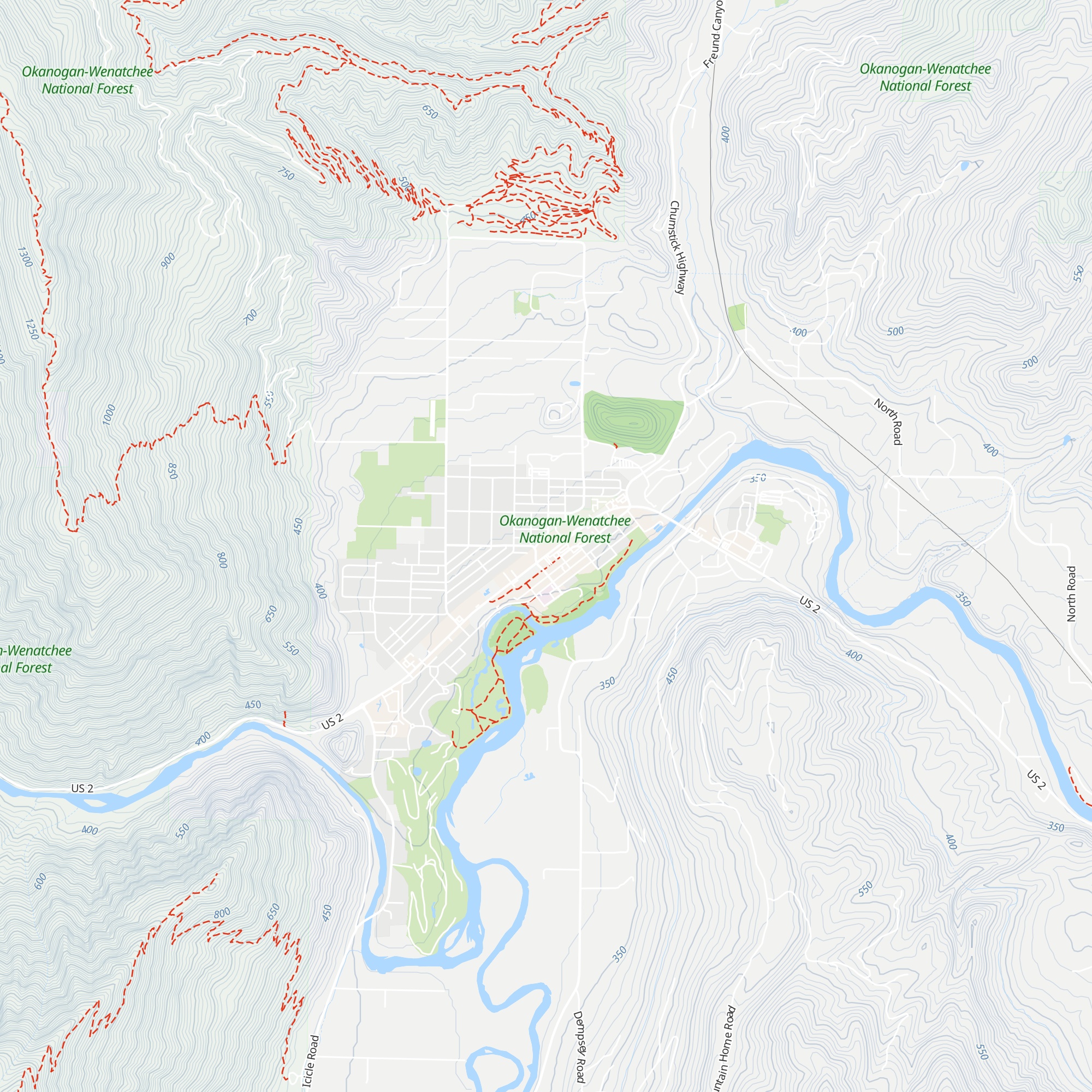 Visitor Center map