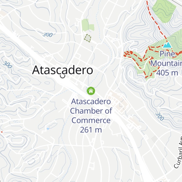 Map of Atascadero Chamber of Commerce