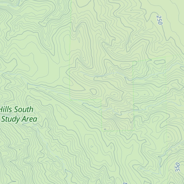 Map of Cima Hill