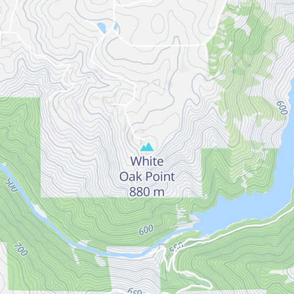 Map of White Oak Point