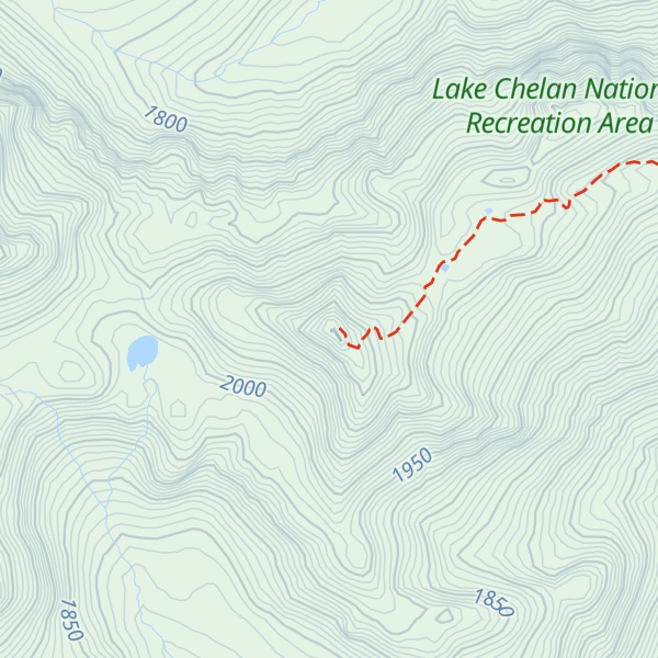 Map of Rainbow Ridge