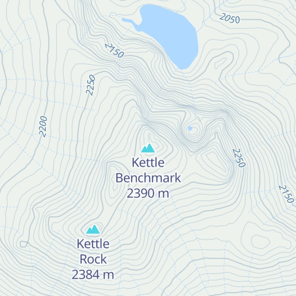 Map of Kettle Benchmark