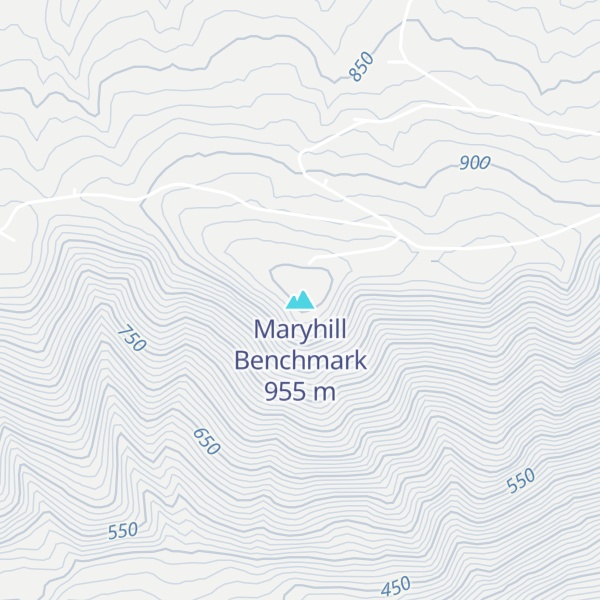 Map of Maryhill Benchmark