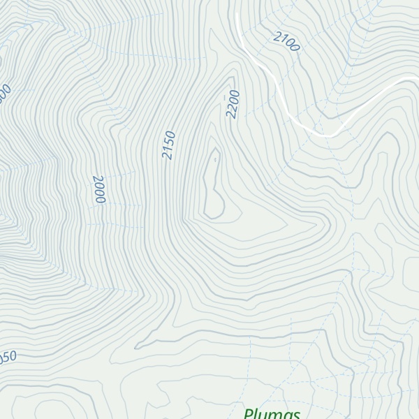 Map of Rattlesnake Peak