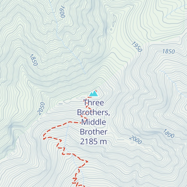 Map of Three Brothers, Middle Brother