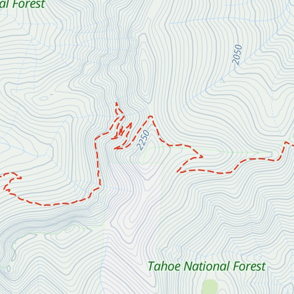 Map of McRae Ridge