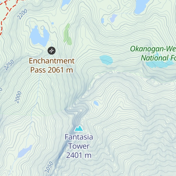 Map of Crystal Lake Tower