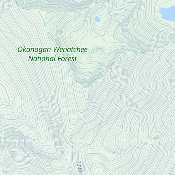 Map of Sisi Ridge