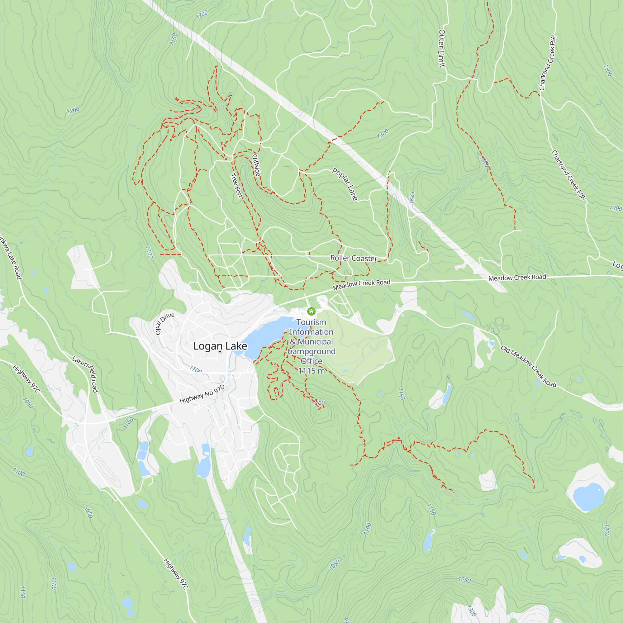 Tourism Information & Municipal Campground Office map