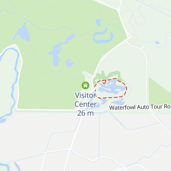 Map of Visitor Center