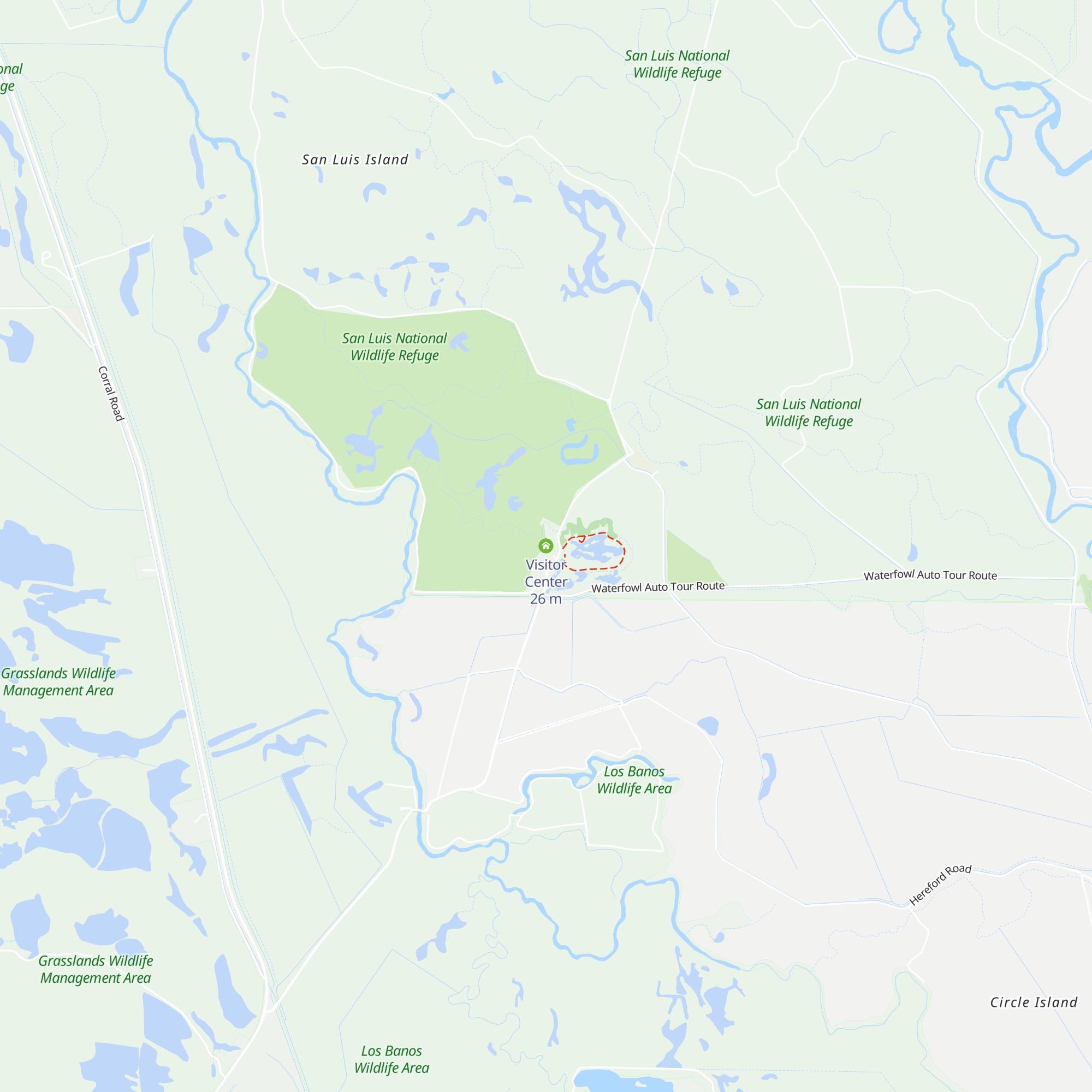Visitor Center map