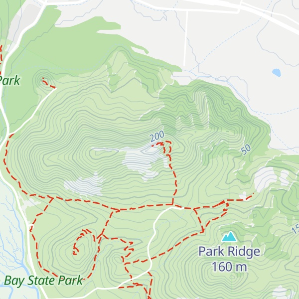 Map of Cerro Cabrillo