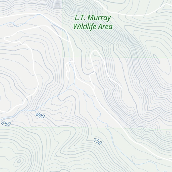 Map of Taneum Cabin