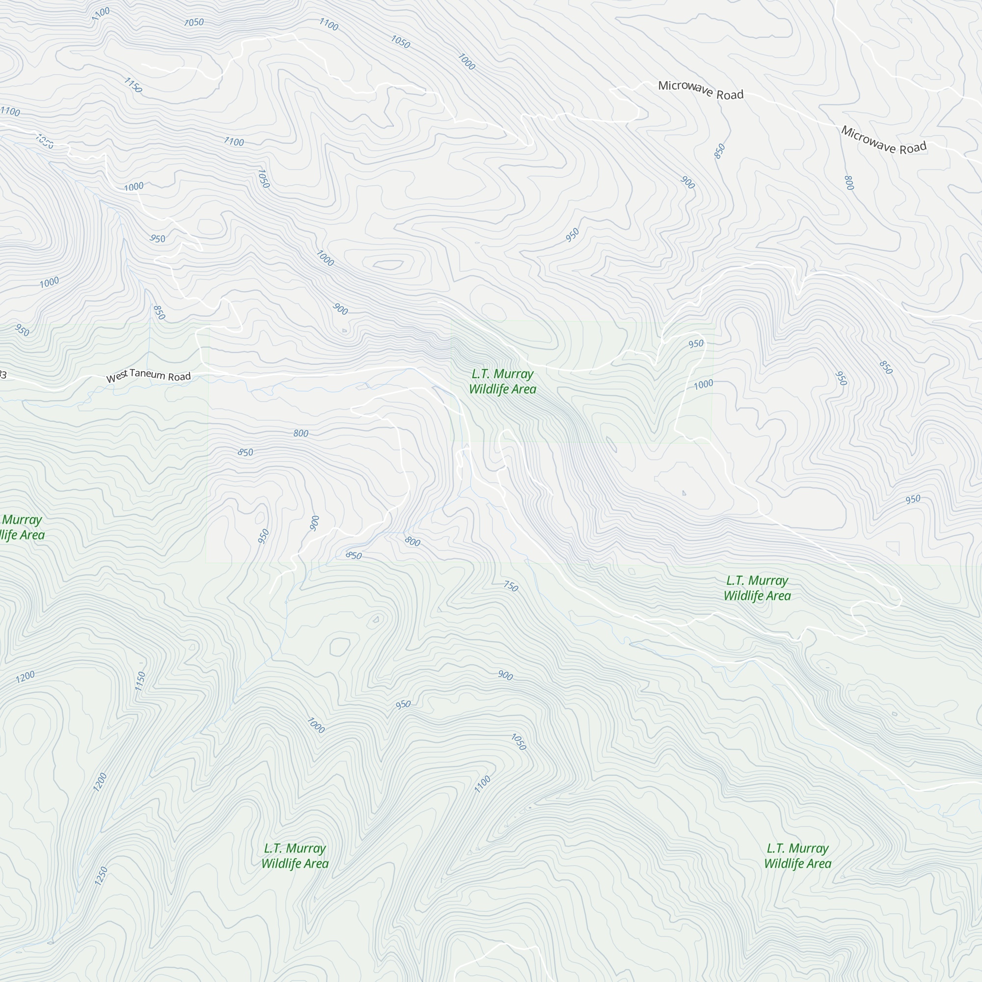 Taneum Cabin map