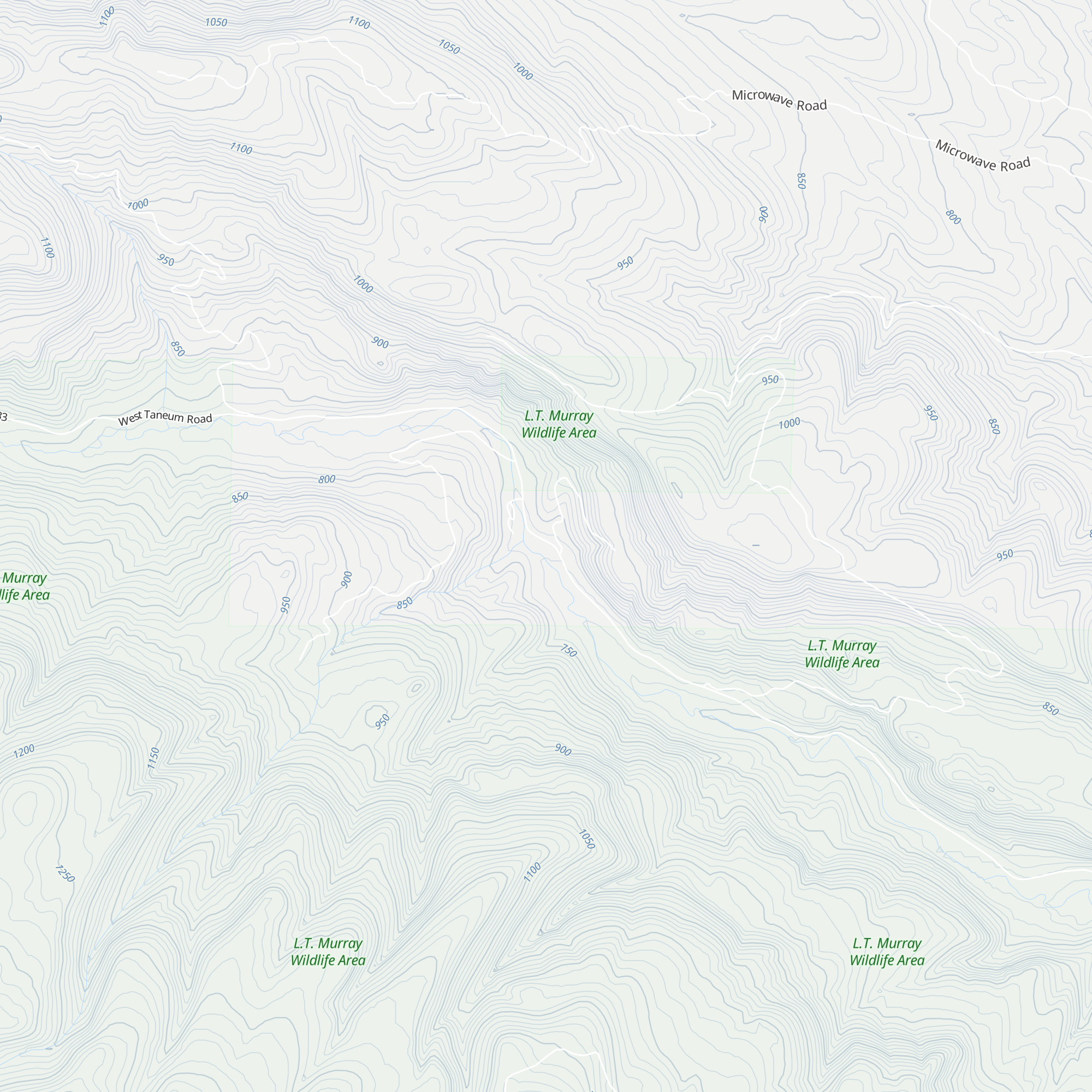 Taneum Cabin map