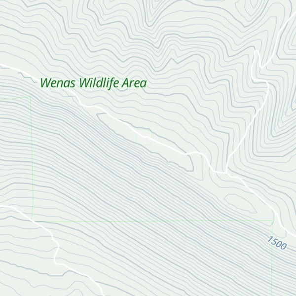 Map of Cleman Mountain