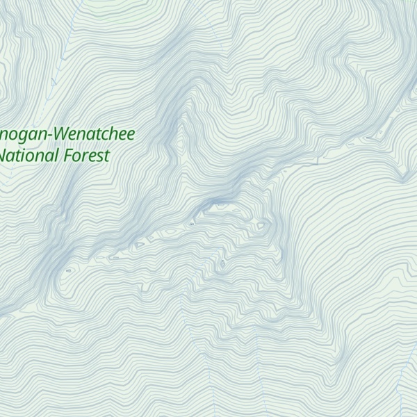 Map of Argonaut Peak