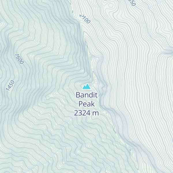 Map of Bandit Peak