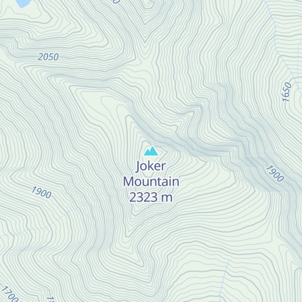 Map of Joker Mountain