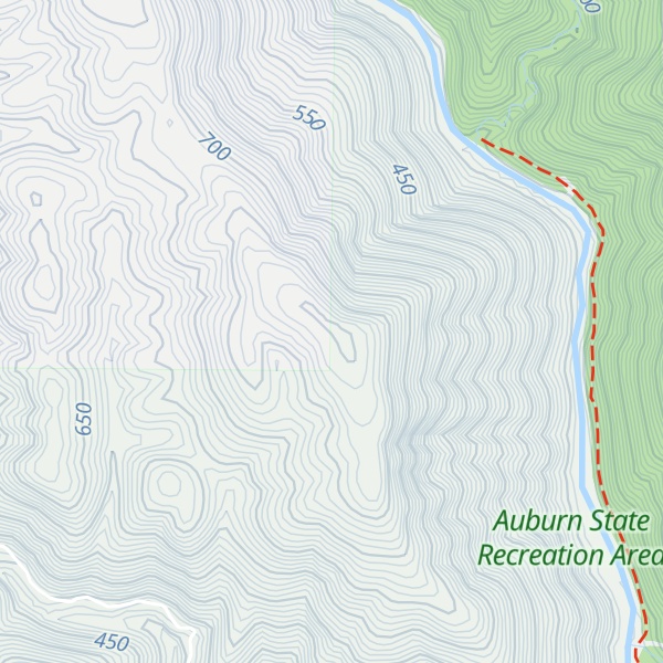 Map of Camels Hump
