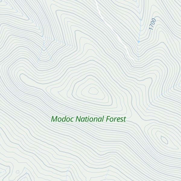 Map of Schaffer Mountain