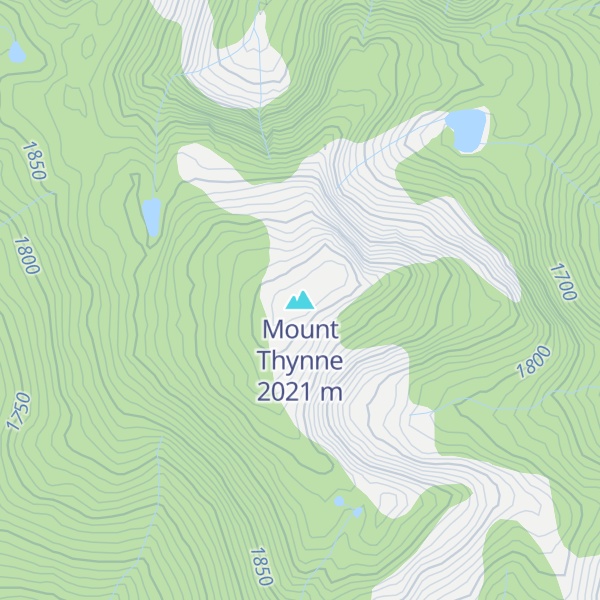 Map of Mount Thynne