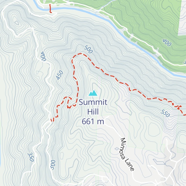 Map of Summit Hill